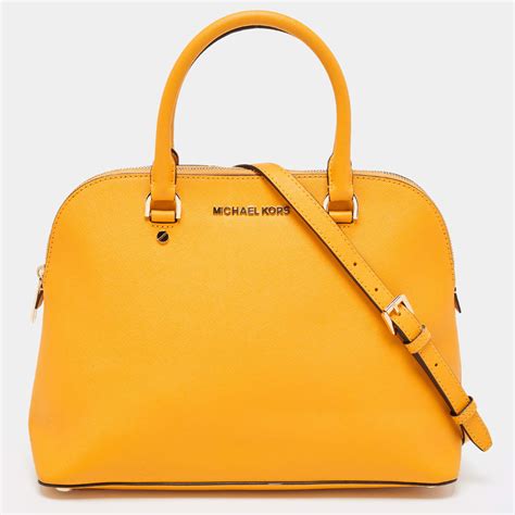 michael kors mustard 